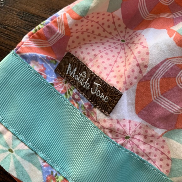 Matilda Jane Size 4 Parasol Knot Top Happy and Free collection Umbrellas - Picture 5 of 6